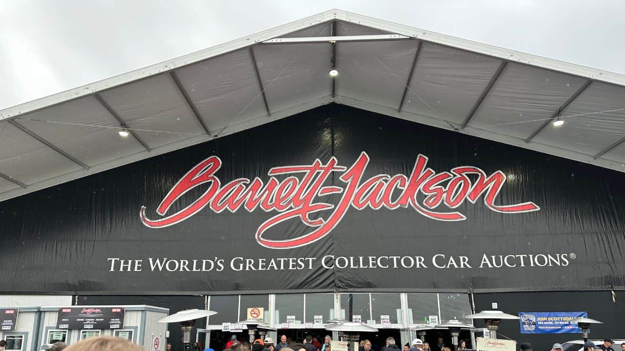 Entrance to Barrett-Jackson at Westworld in Scottsdale, AZ